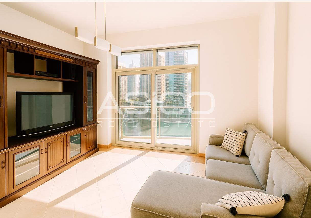 Marina Canal View | 1BR | 12 Cheques
