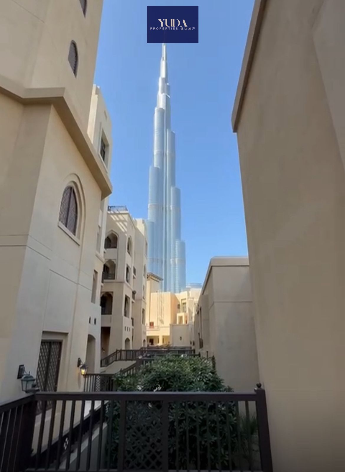 Upgraded/Furnished/Partial Burj Kahalifa View