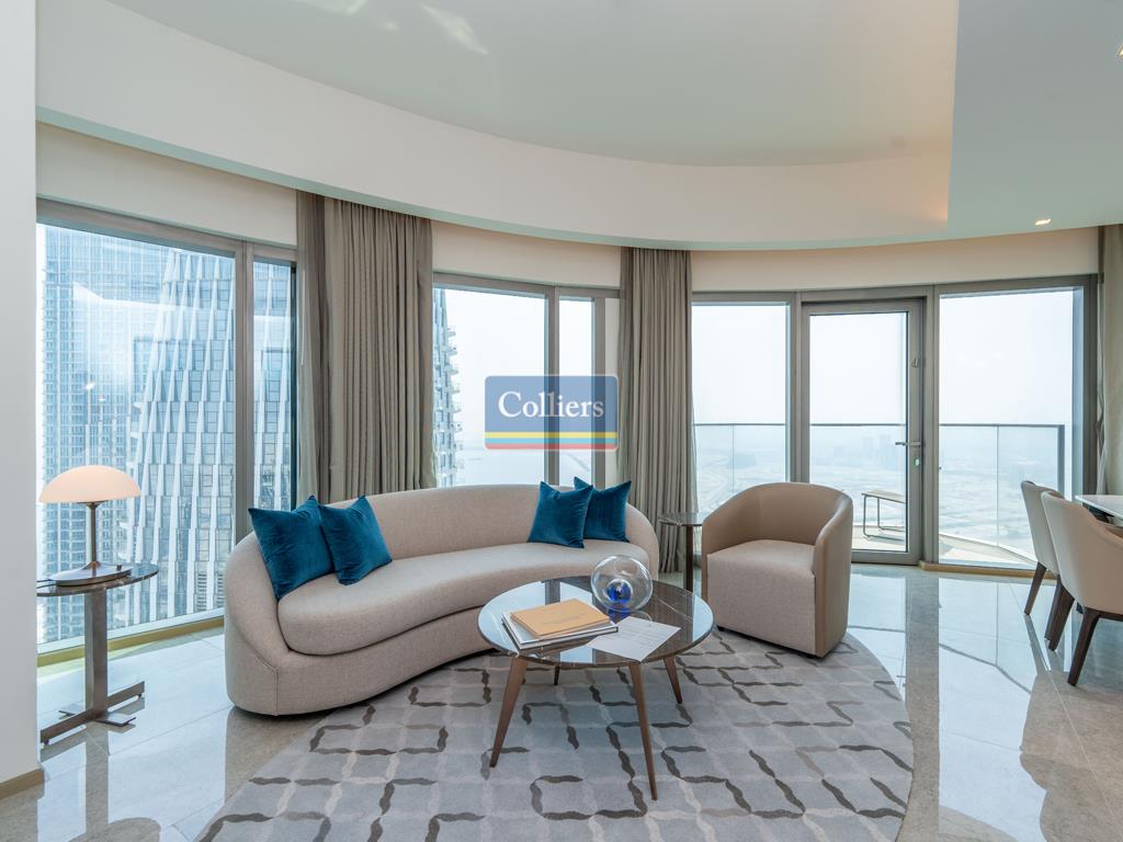 Burj Khalifa View | Fully Furnished | Vacant