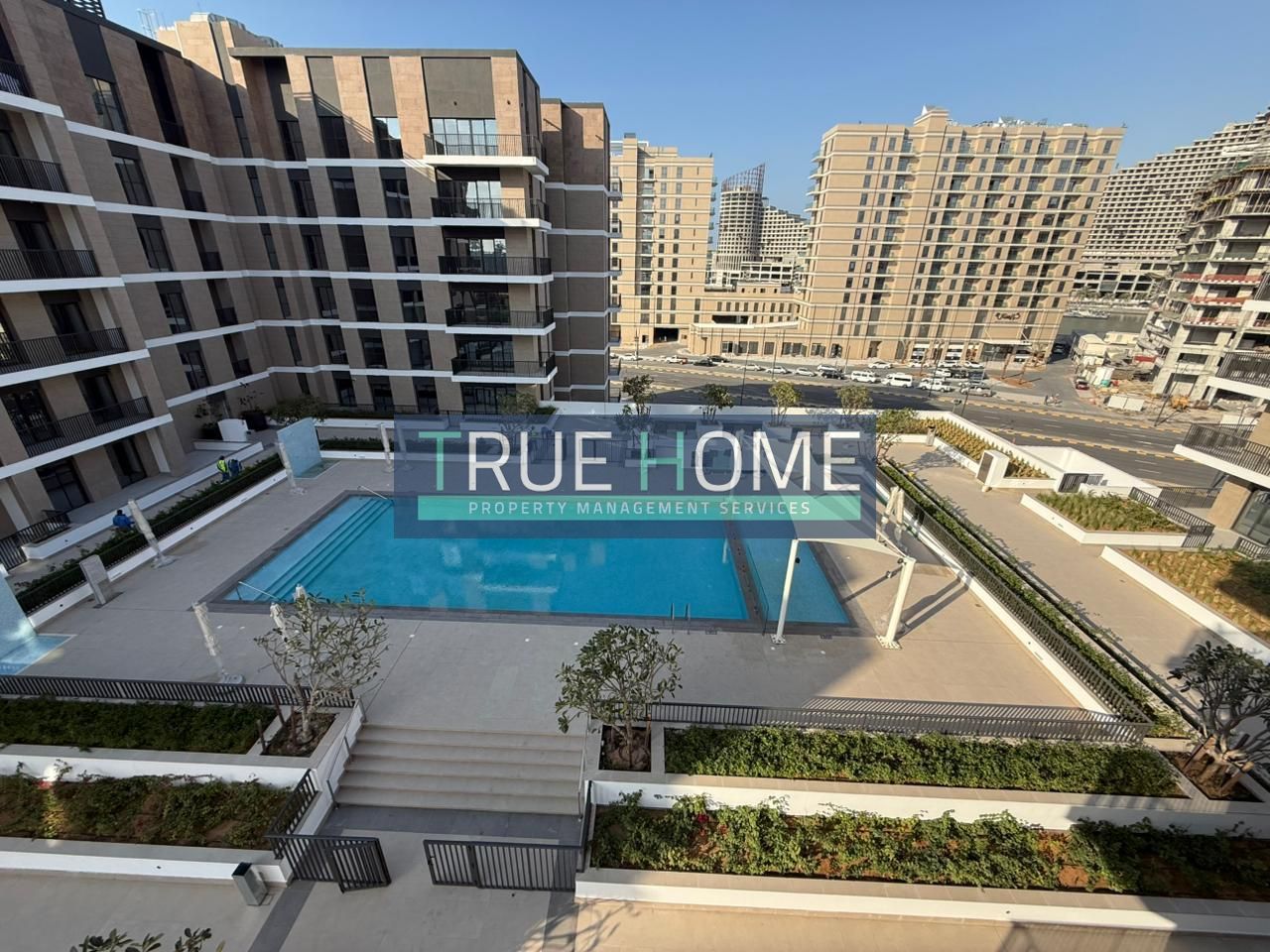 Luxury apartment, first occupancy