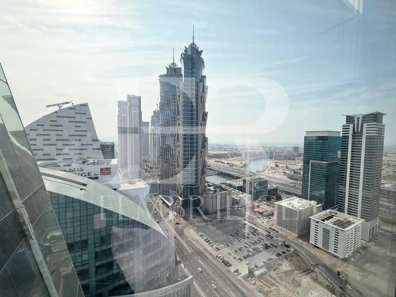 Vacant Office & Unfurnished | The Prism | Business Bay