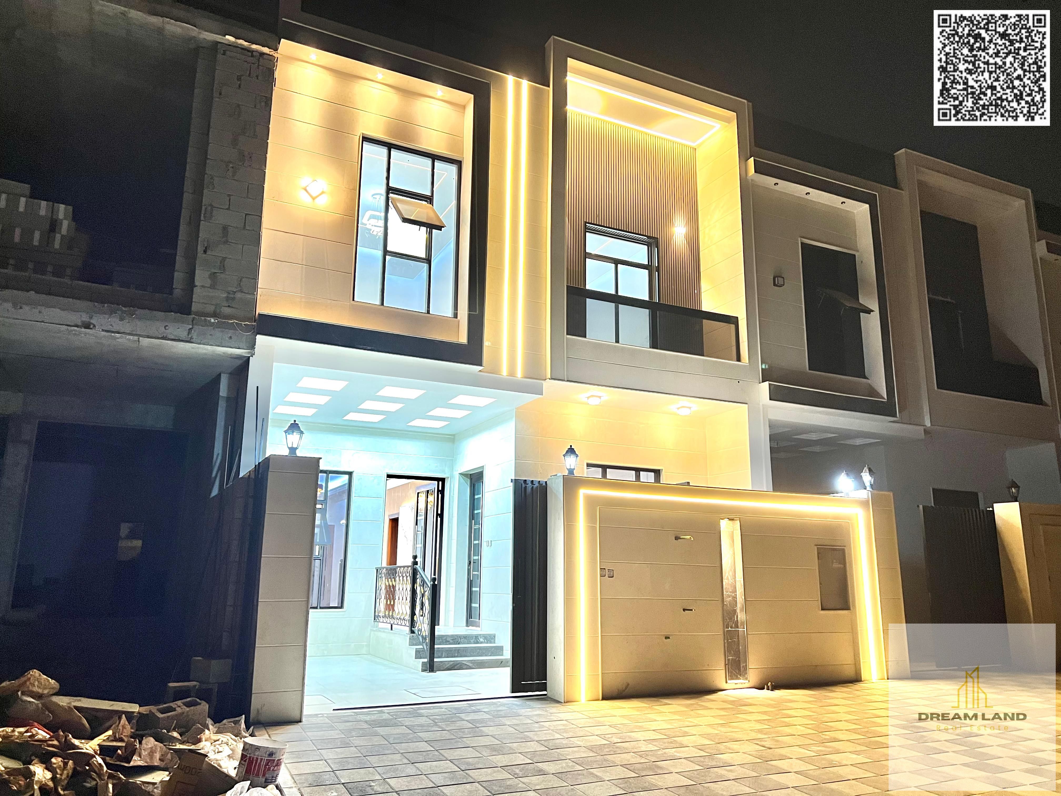 a villa in one of Ajman's most luxurious villas, built and finished to a super deluxe standard, w