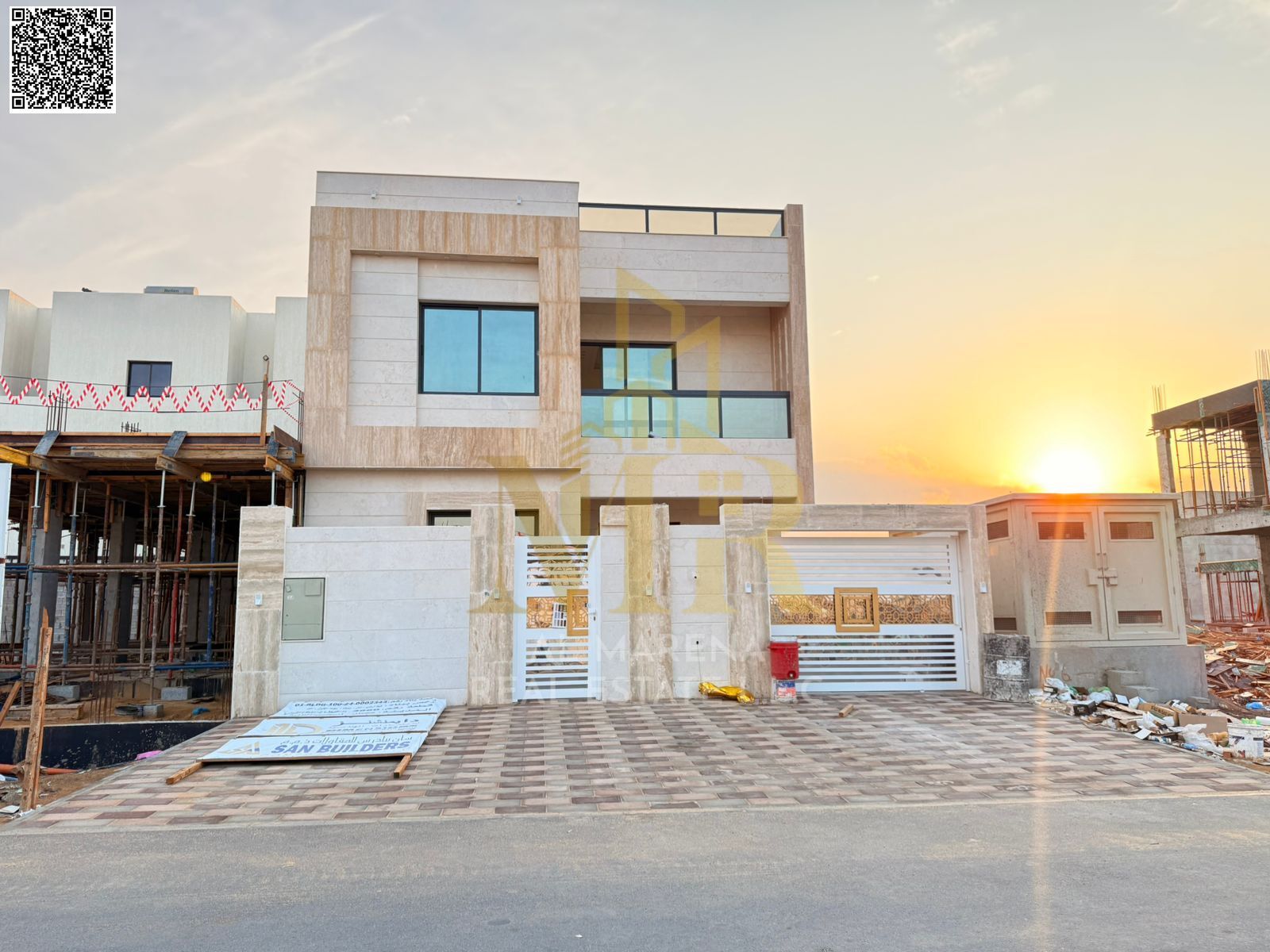 Modern Villa for Sale in Al Bahia – Ajman 5 Bedrooms | 6 Bathrooms | Spacious Layout | Utilities & AC Included