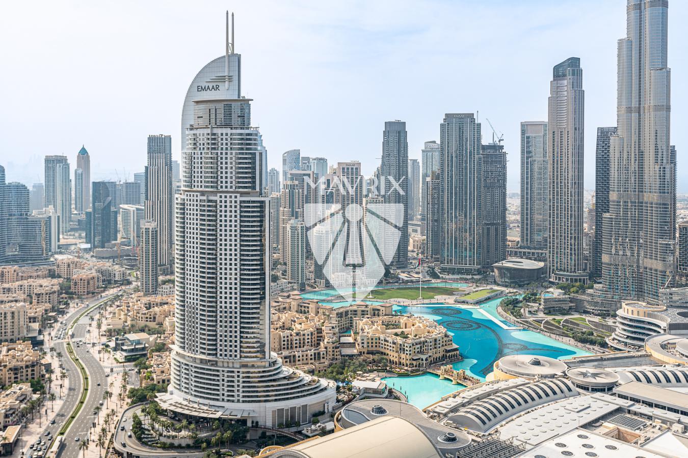 High Floor | Burj and Fountain Views | Brand New