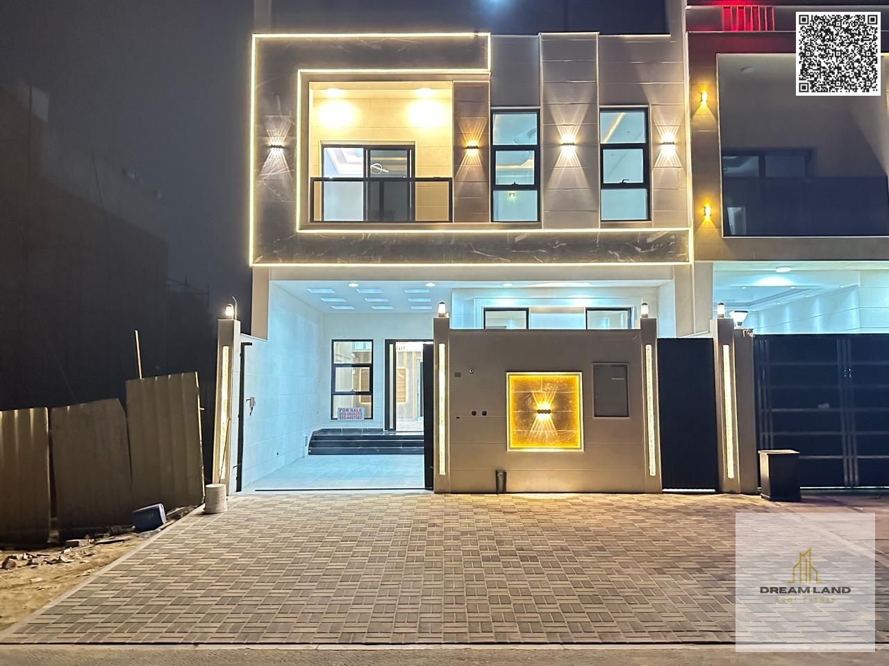 a villa in one of Ajman's most luxurious villas, built and finished to a super deluxe standard, w