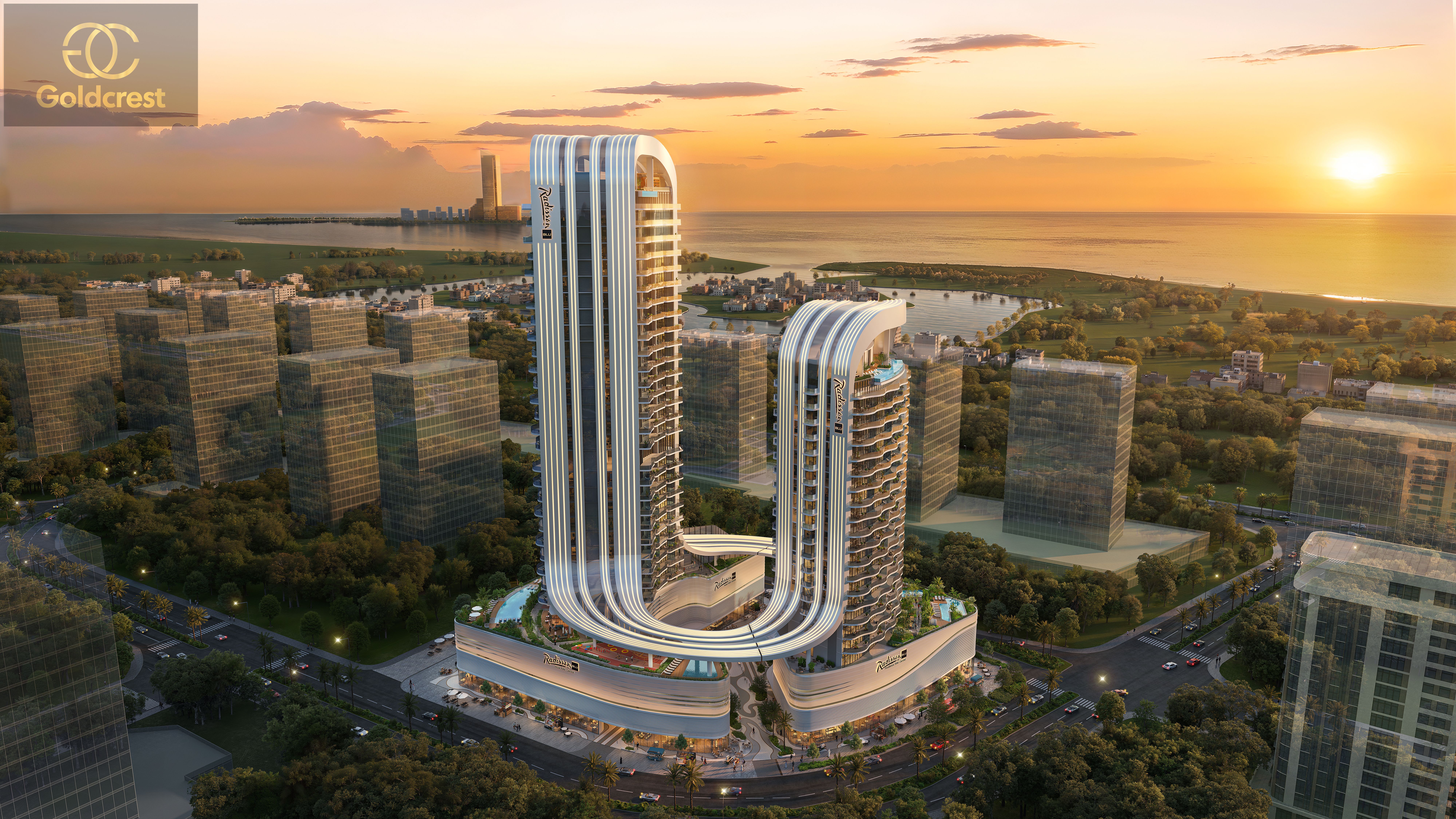 Branded Hotel . Great For ROI . Full sea view . Fully Furnished Upto Radisson Specifications . 10 Mins from world's largest Wynn Casino