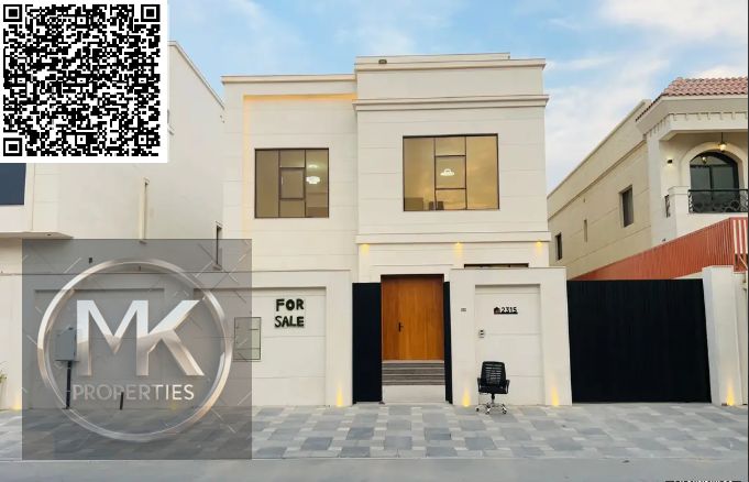 Luxury 5 Bedroom Villa for Sale including water electricity and air conditioning in Al Helio 2 – Ajman