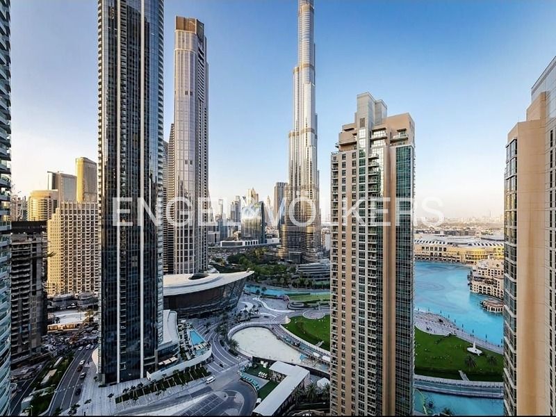 Burj Khalifa View| High Floor| Premium 3Bed+Maid