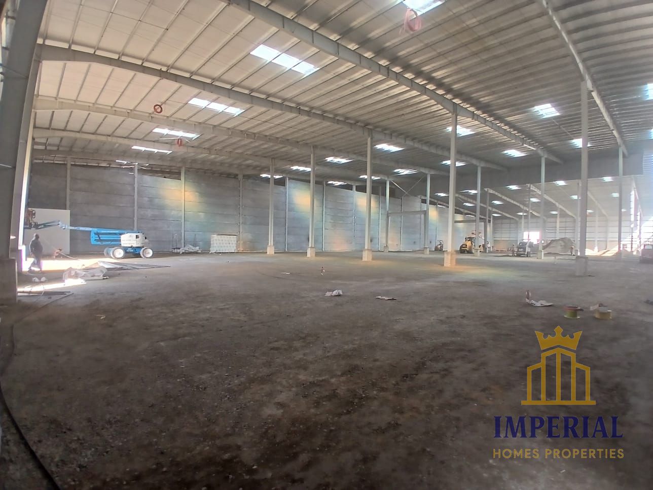 A warehouse of 64,422 sq. ft. in a prime location in Umm Al Quwain, suitable for storage, light industrial activities,