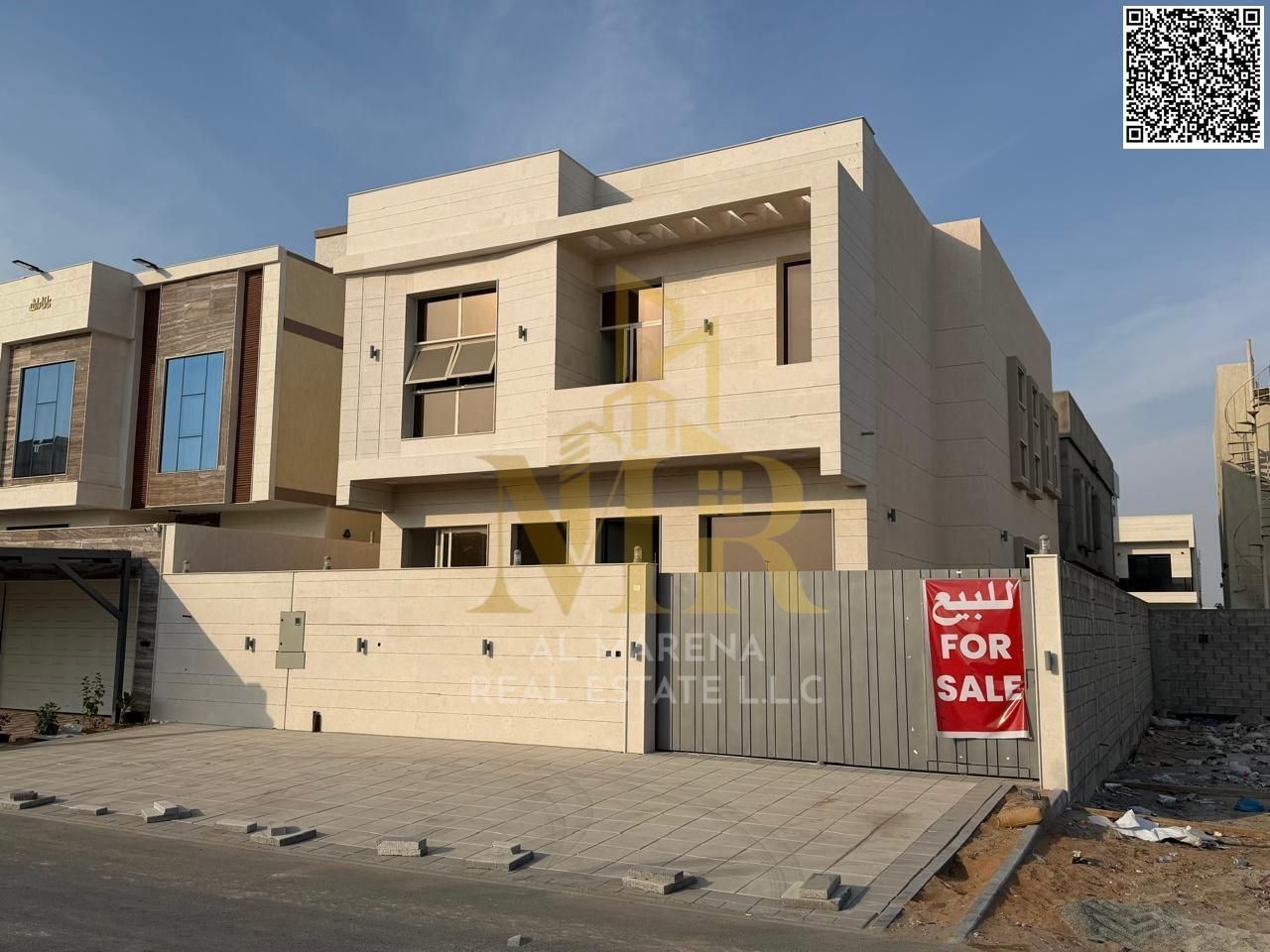 Premium Villa for Sale in Al Bahia – Ajman 4 Master Bedrooms | Majlis & Living Room | 3,014 Sq. Ft. | Registration Included