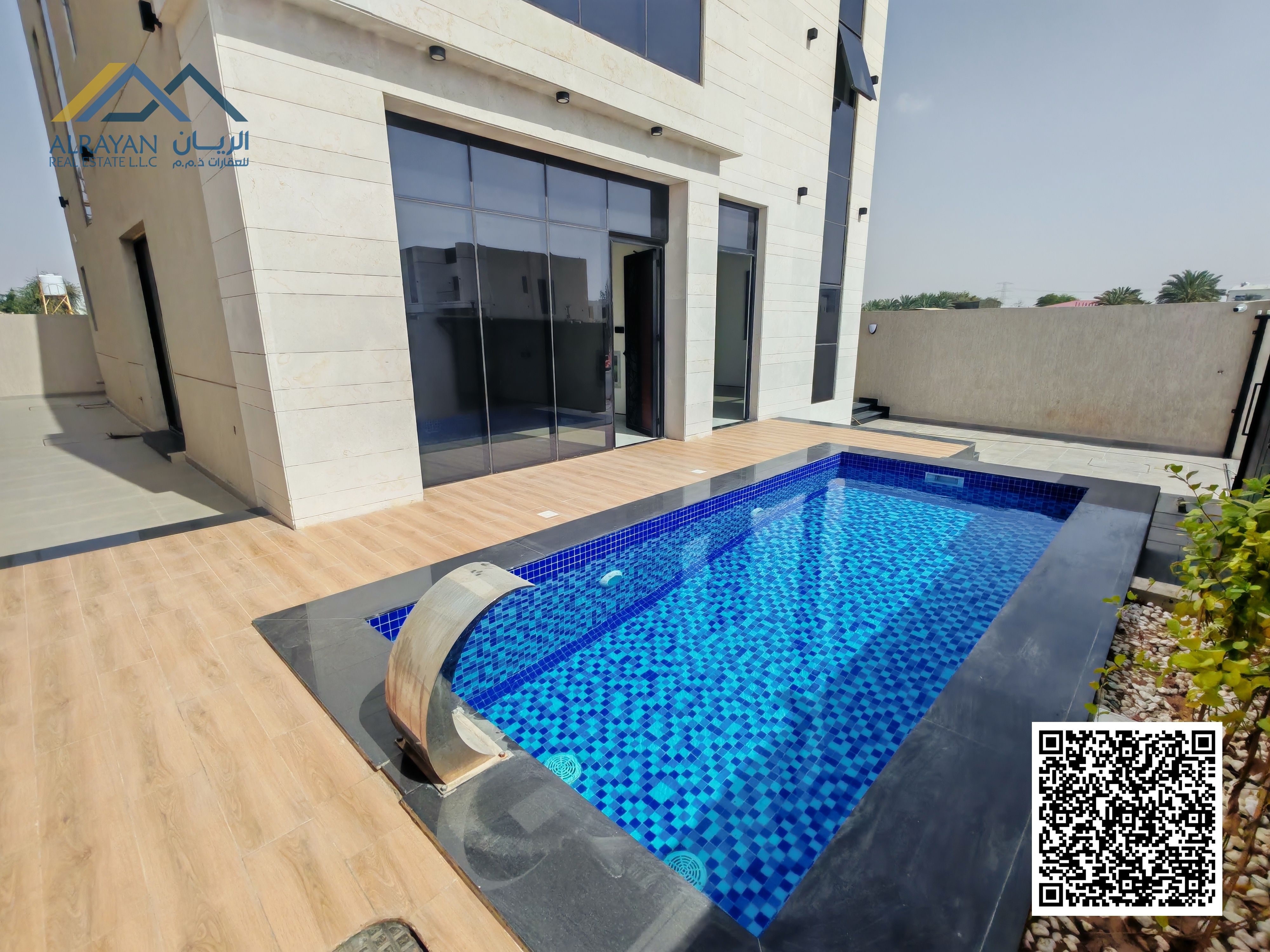 Modern Villa with Private Pool in Al Hadaiq Al Helio 100% Freehold All Fees Included Negotiable