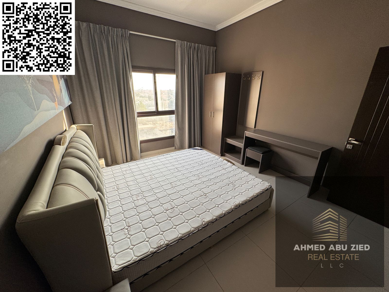 Spacious 2BR apartment for annual rent in Al Rawda 2 Ajman near Sheikh Ammar Street and Layali Beirut Restaurant with balcony, central A/C, and new c