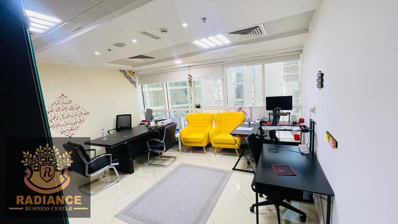 New furnished good size office from 4000 aed monthly| Ejari from 2000 aed onwards