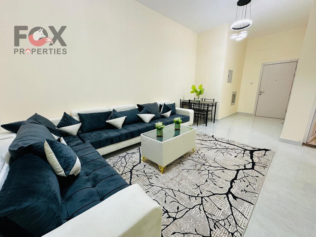 Two-bedroom apartment with living room for rent in Ajman, Al Nuaimiya 2