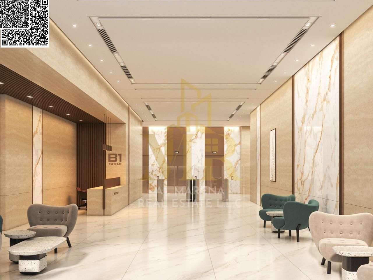 Studio apartment for sale in Ajman One Phase 3, in a prime location within an integrated community. Featuring a modern design, high-end finishes, and