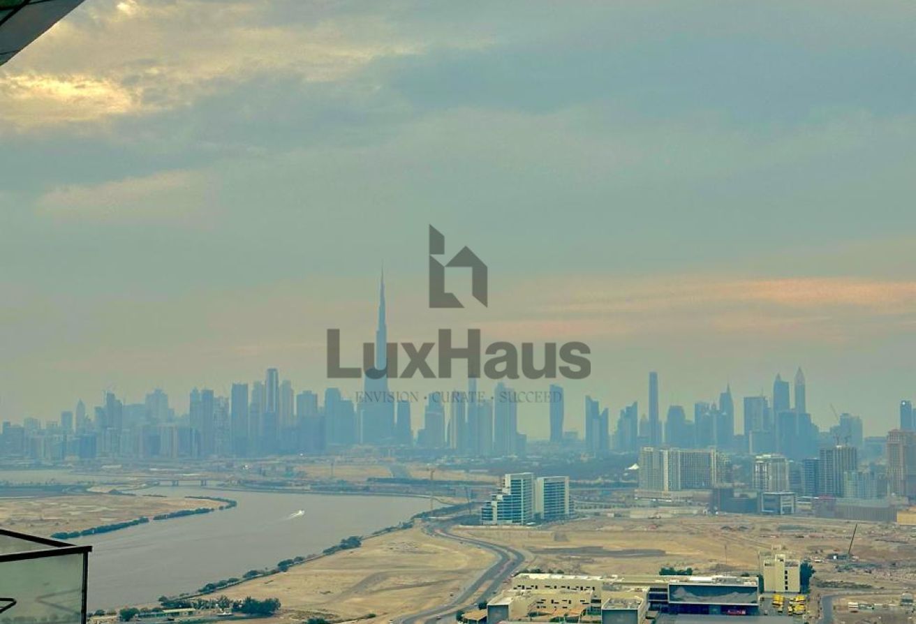 Burj khalifa and sea view | High floor | Ready now
