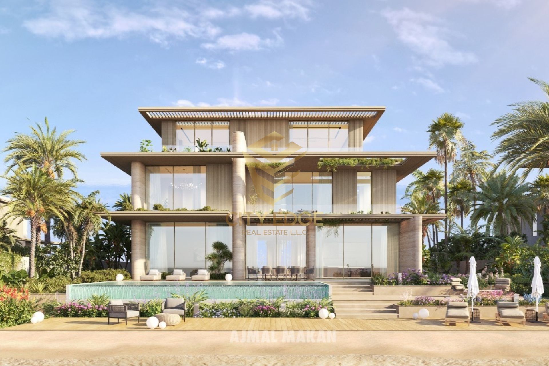 luxury SA villa|privte beach|privte yacht marina