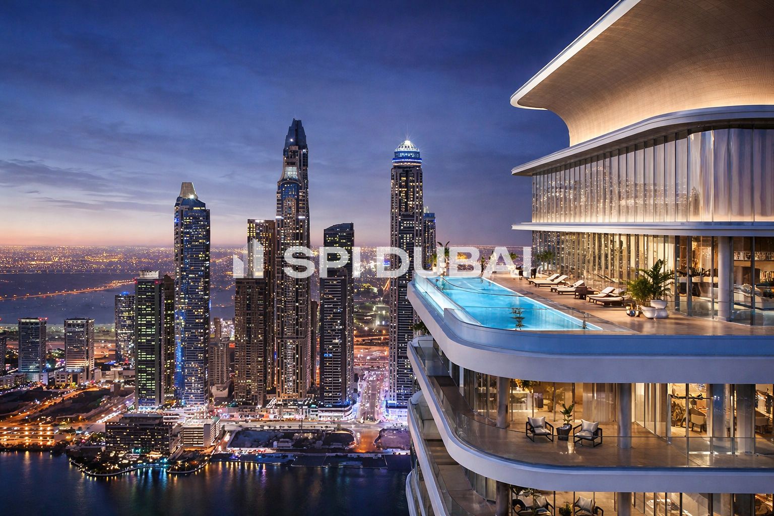 Middle Floor|Dubai Skyline View|Address Residence