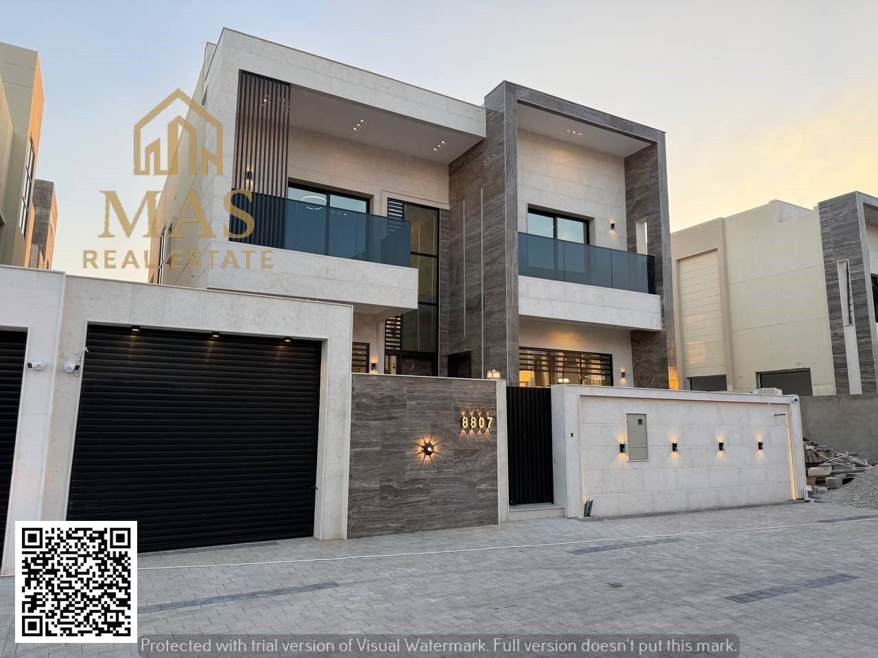 Modern villa in Sikka- Large front setback-Very special price.