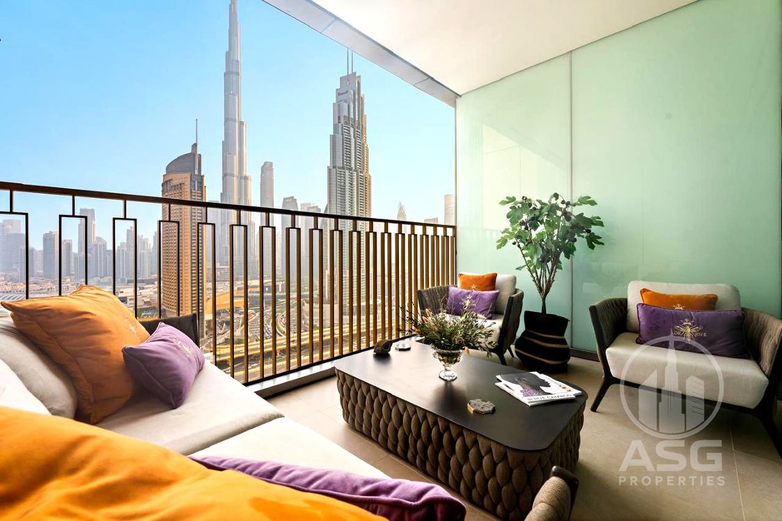 Fully Burj Khalifa View | Elegant& luxurious 2 BED