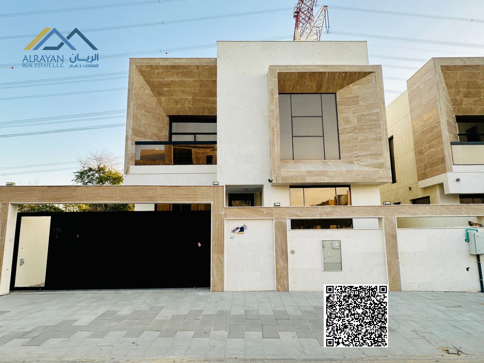 Close to the mosque and all government facilities, with a modern design, ready for occupancy.