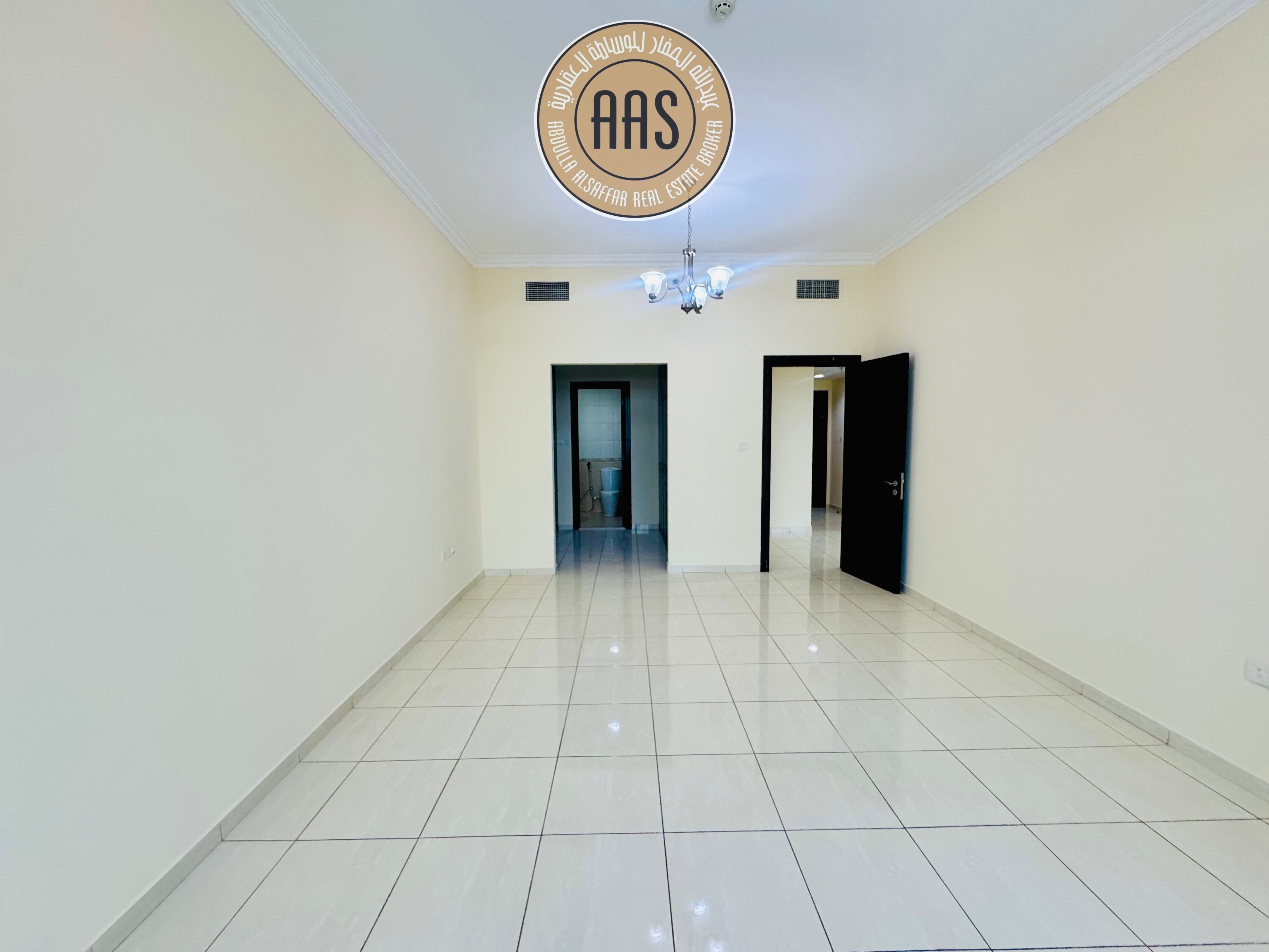 Bright & spacious 1BHK | Al-Barari View | Chiller free | Ready to move | Majan