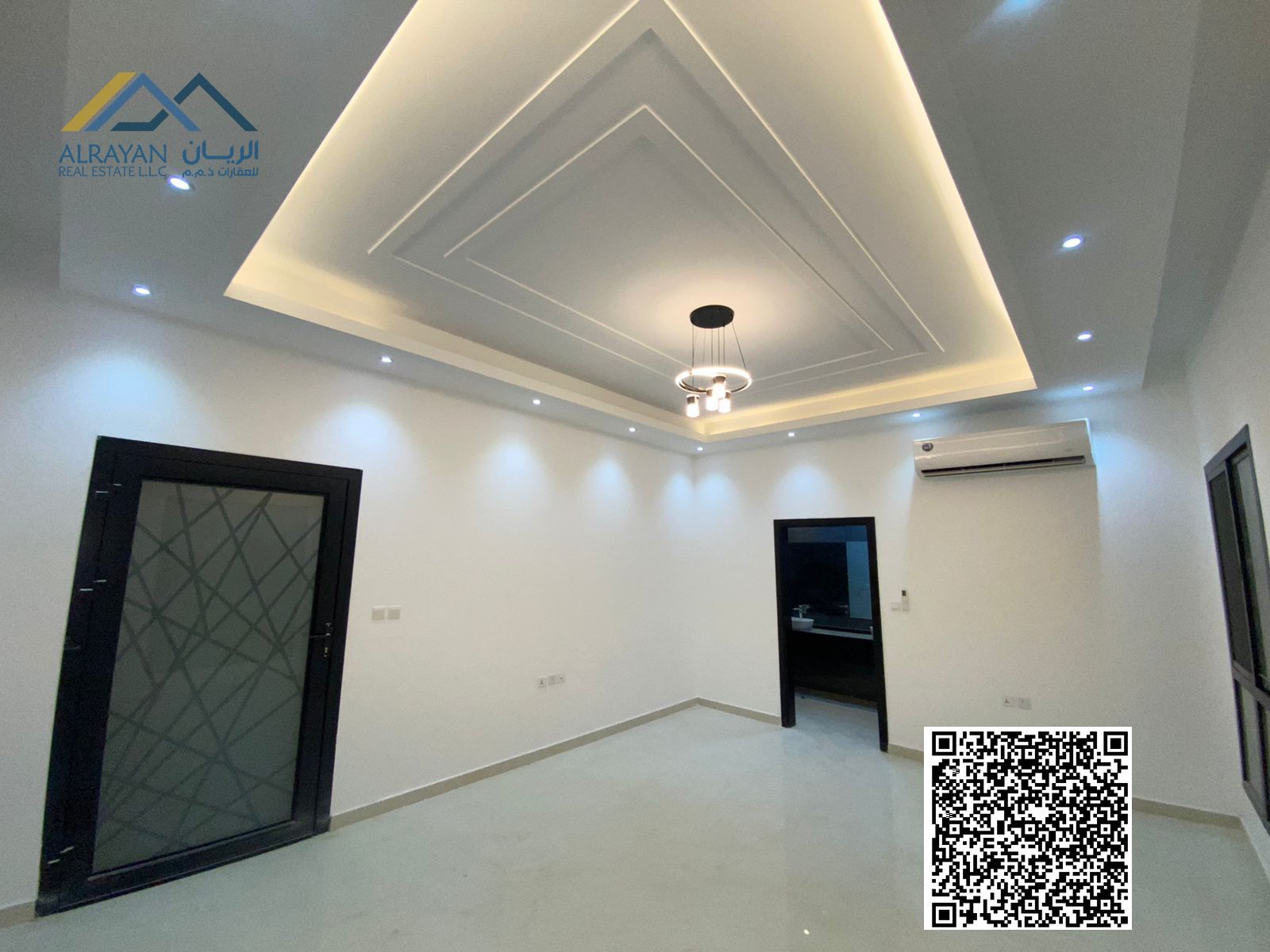 Villa for rent in Al Yasmin with a rooftop terrace, opposite Al Rahmaniya, Sharjah. Prime location. The villa is close to the mosque and all governmen
