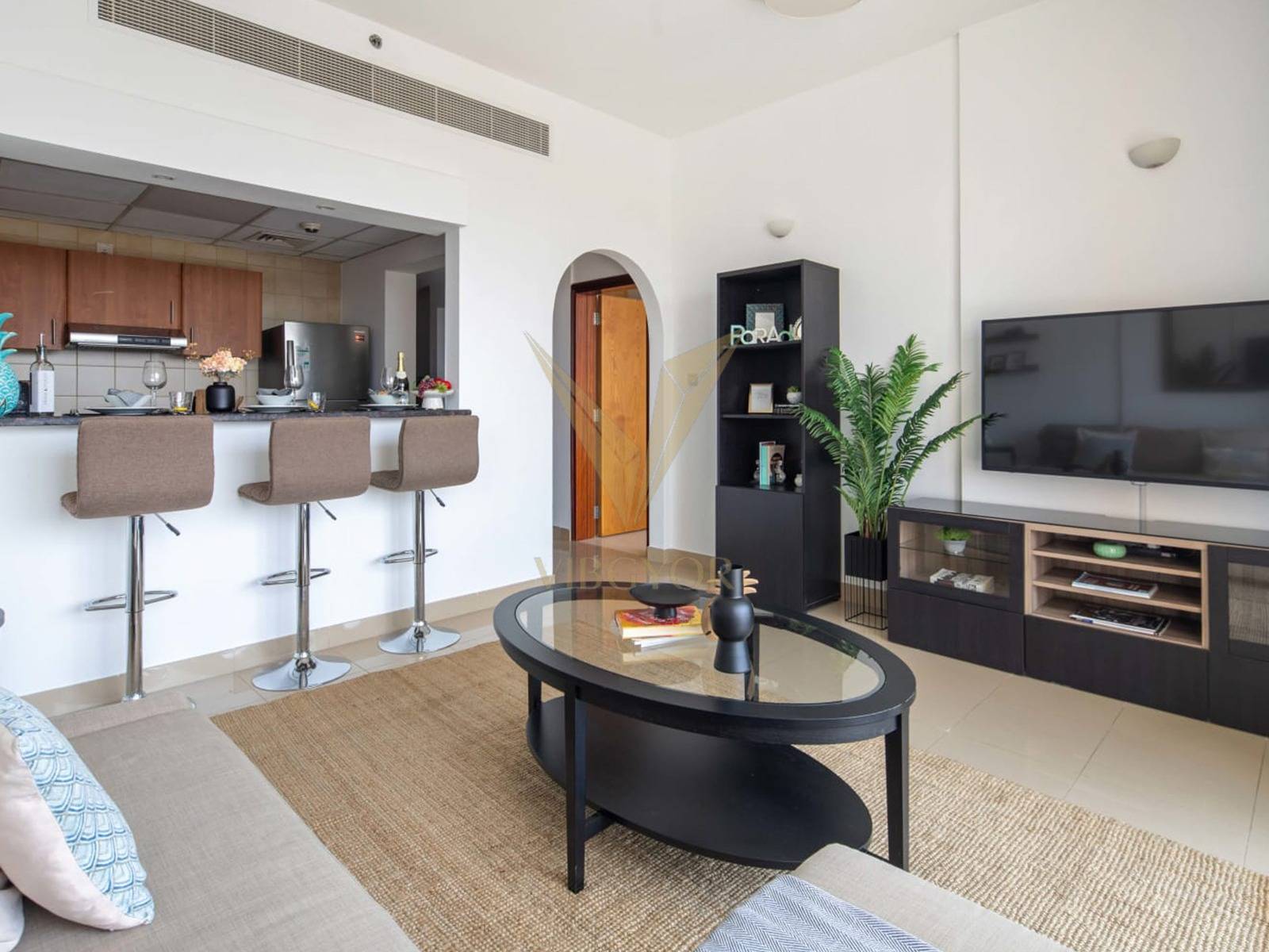 Spacious 1BR | Golf Course Facing| Fully Furnished