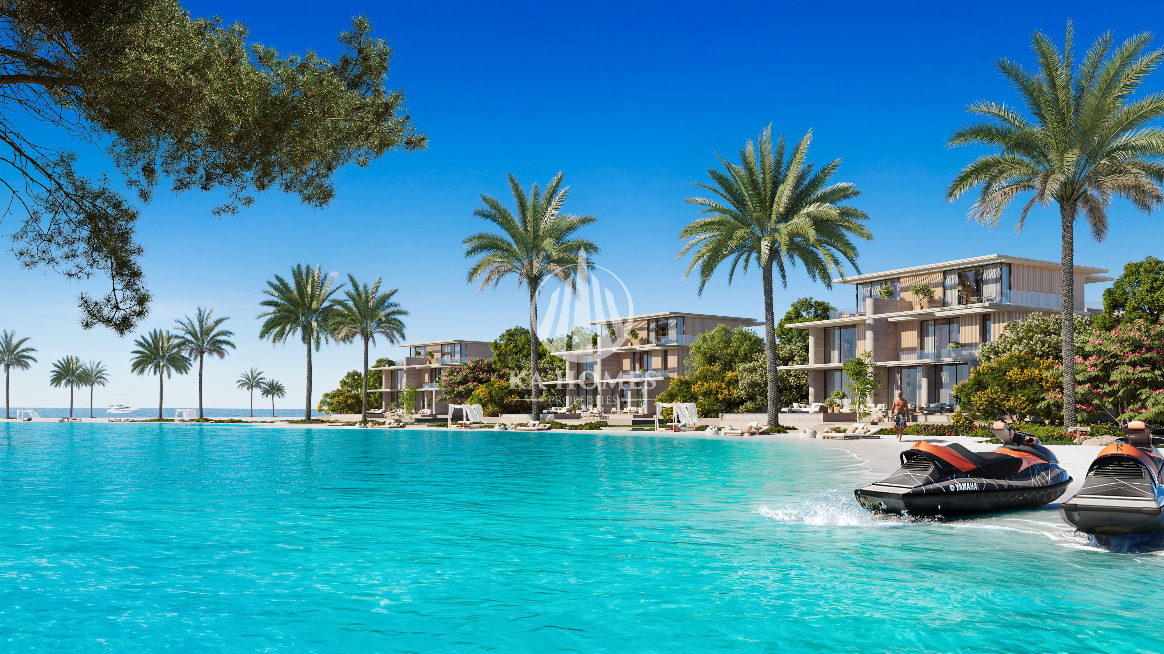 Your Dream Villa: 8 Master BR | Elevator | Private Beach | Full Privacy | Direct Seafront | Scenic Views & Fresh Air