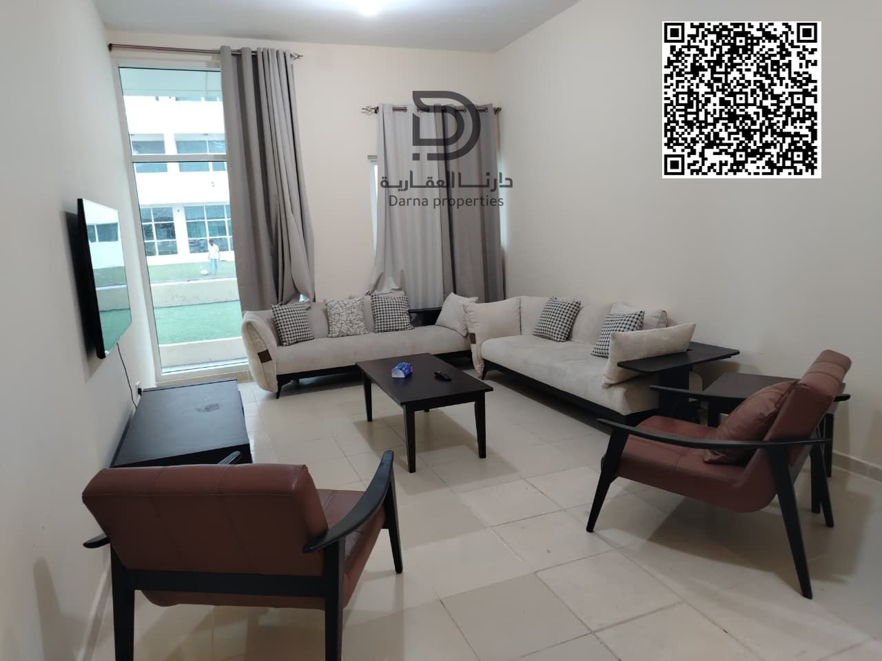 Room and living room / Free parking / Good location / Play areas for children