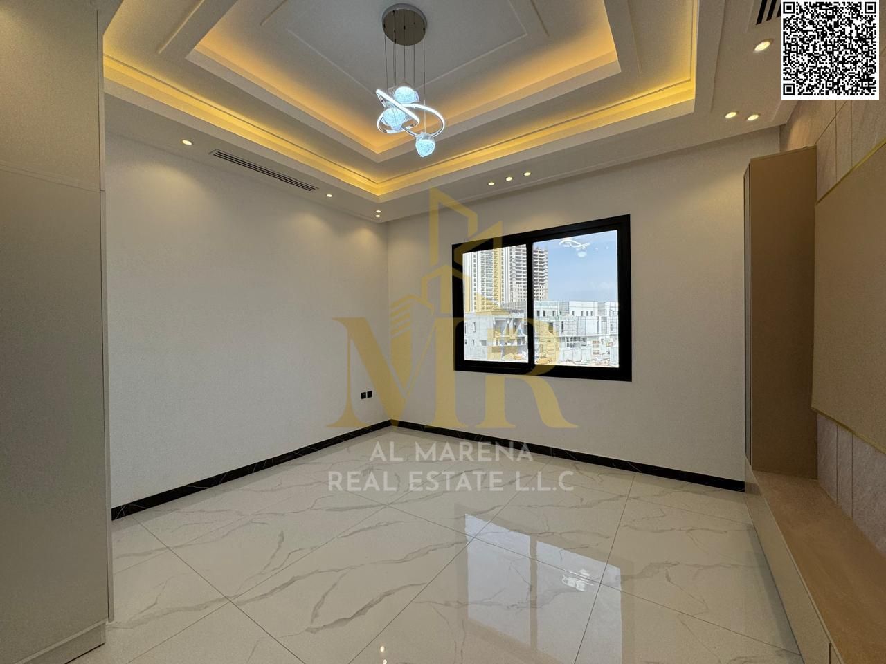 Luxury villa for sale in Al Amerah, featuring a 3,014 sqft land plot and 4,300 sqft built-up area, designed to combine elegance, comfort, and privacy