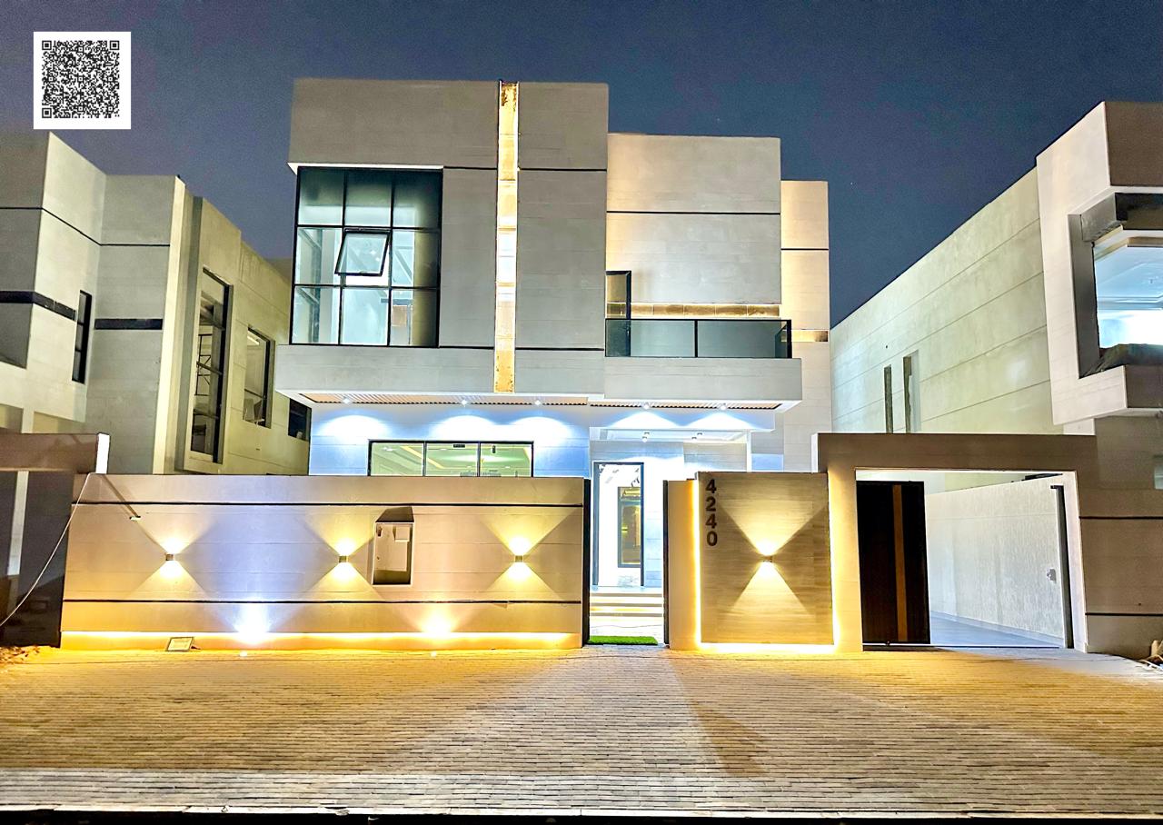 Own a luxury villa with a private pool in Ajman - the first occupant, including registration fees and freehold ownership for life with the right of in