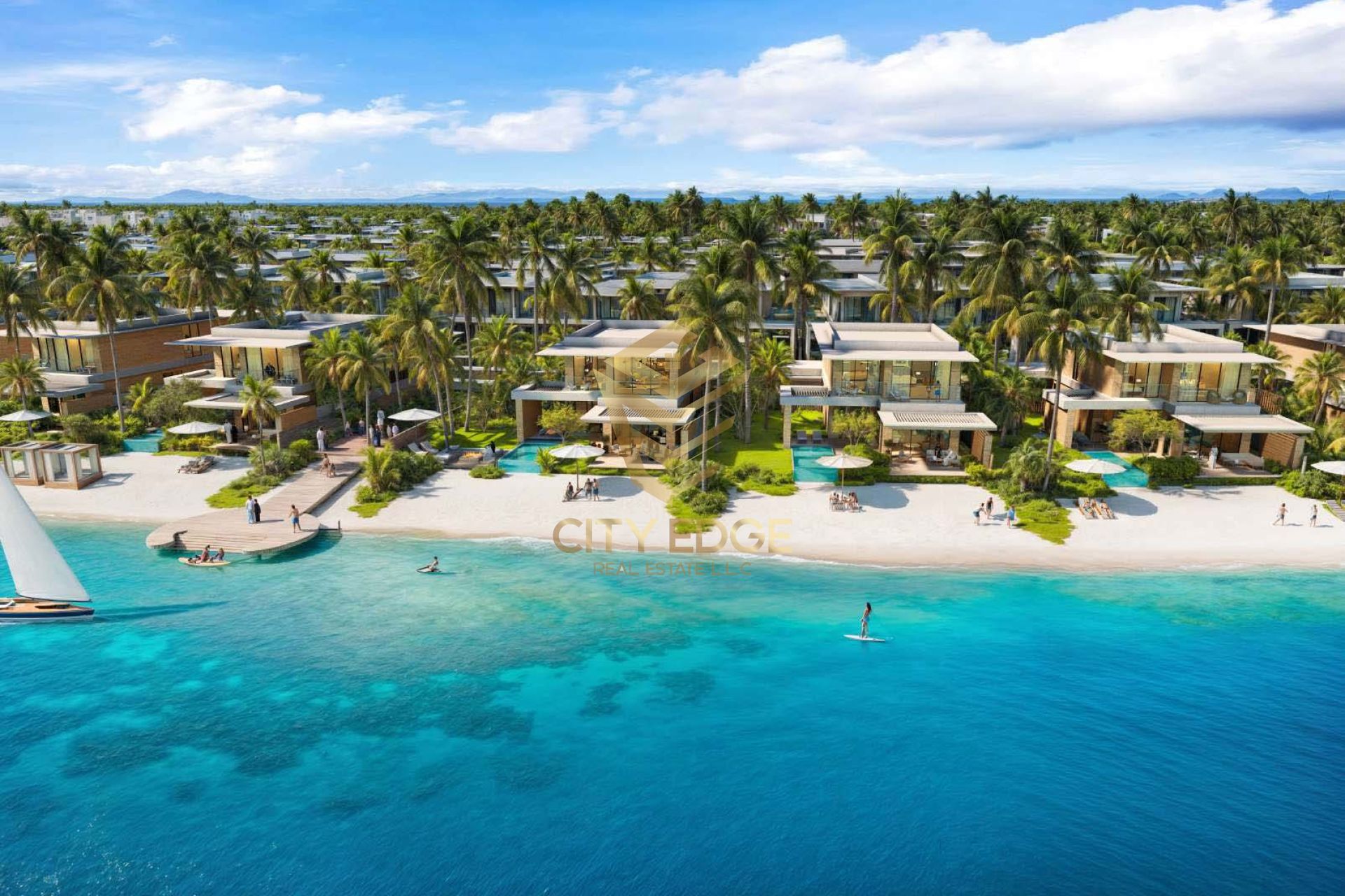 Only Beachfront 5 bed villa available | Prime unit