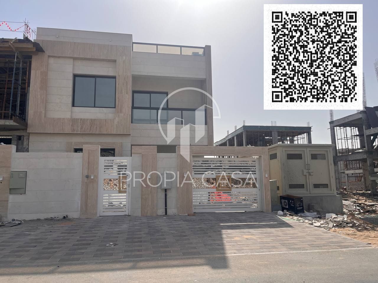 Brand-New 5BR Townhouse for Rent | with Roof & Private Yard | Al Bahia | Prime Price