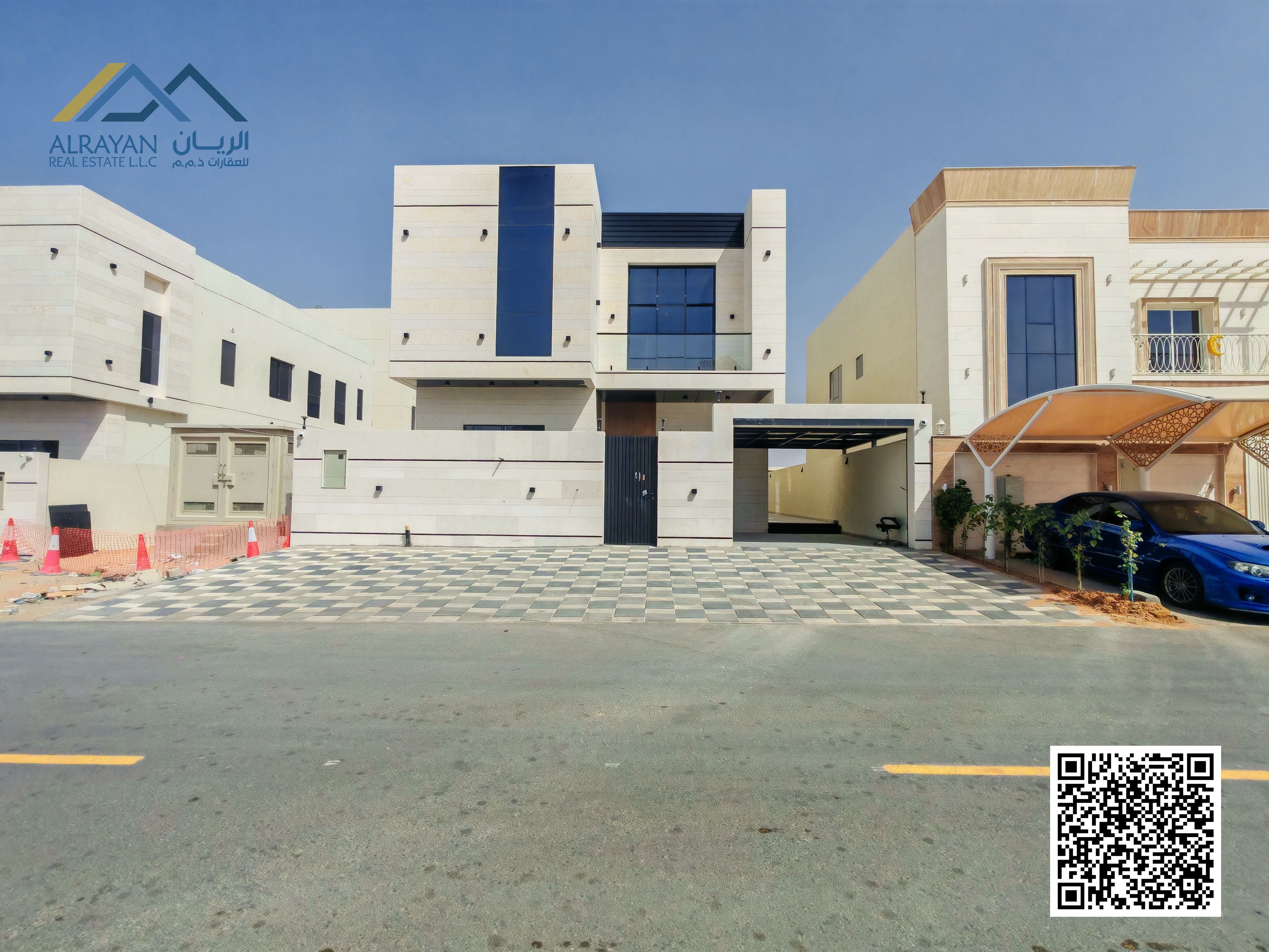 Prime Corner Modern Villa 3014 sq ft in Al Helio 2 Near Sharjah and Dubai Airports
