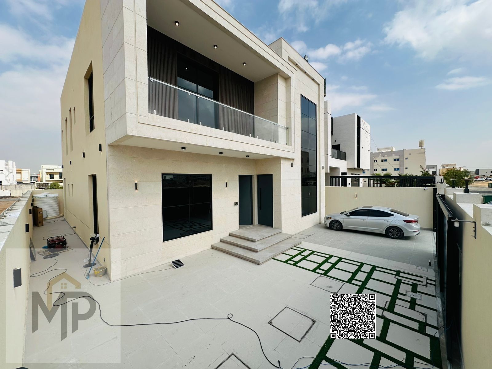 A huge luxury villa is now for sale, consisting of 5 master bedrooms with built-in wardrobes and two reception rooms.