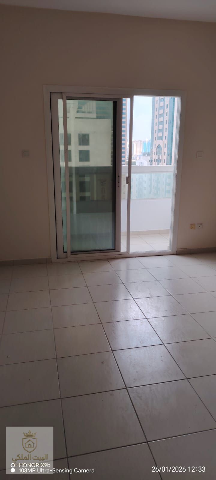 Modern 1-Bedroom Apartment with Living Room, Balcony, and Parking – Al Majaz 3