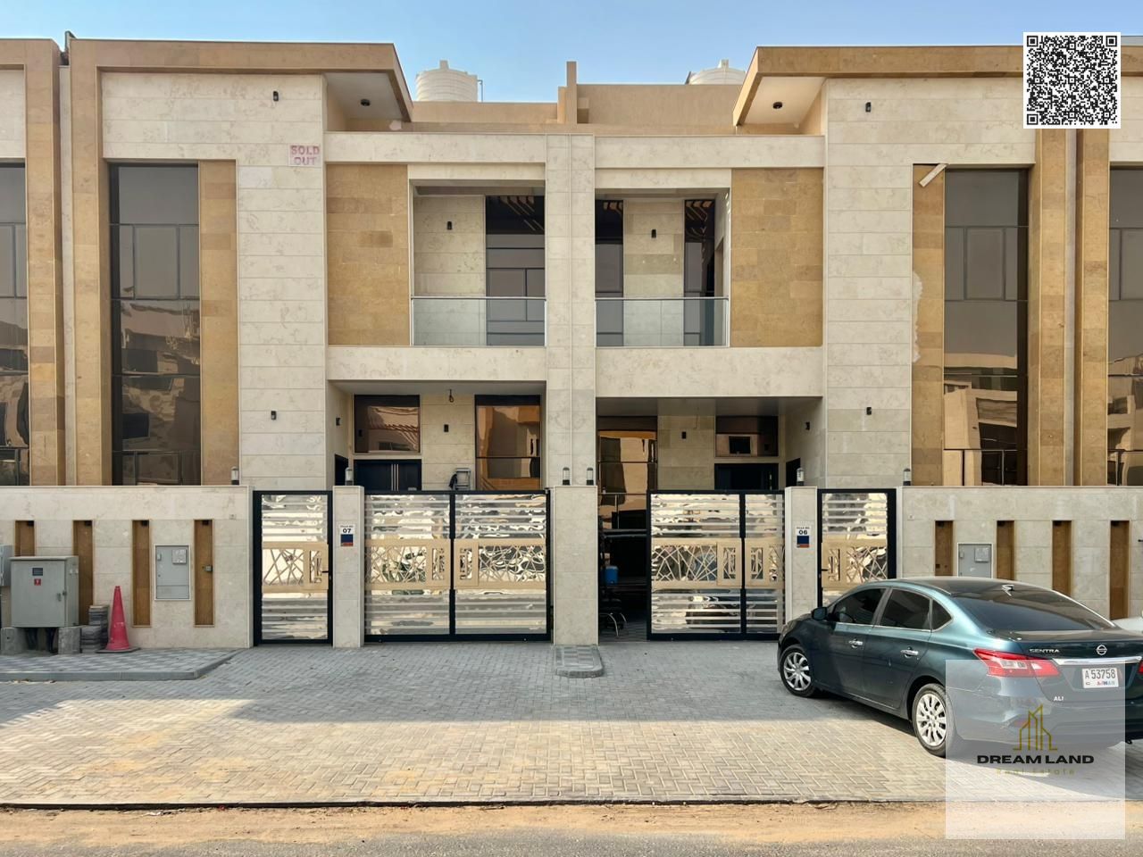 : a villa in one of Ajman's most luxurious villas, built and finished to a super deluxe standard, w