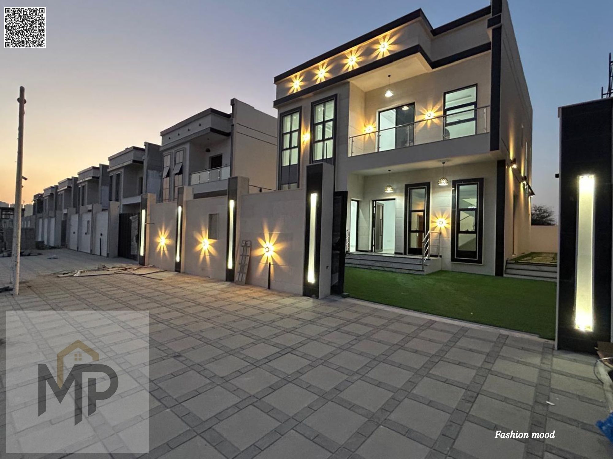 Villa for sale at ajman| al helio2 area| 3 master rooms. majlis, hall, maid room | freehold | 0 registration fees.