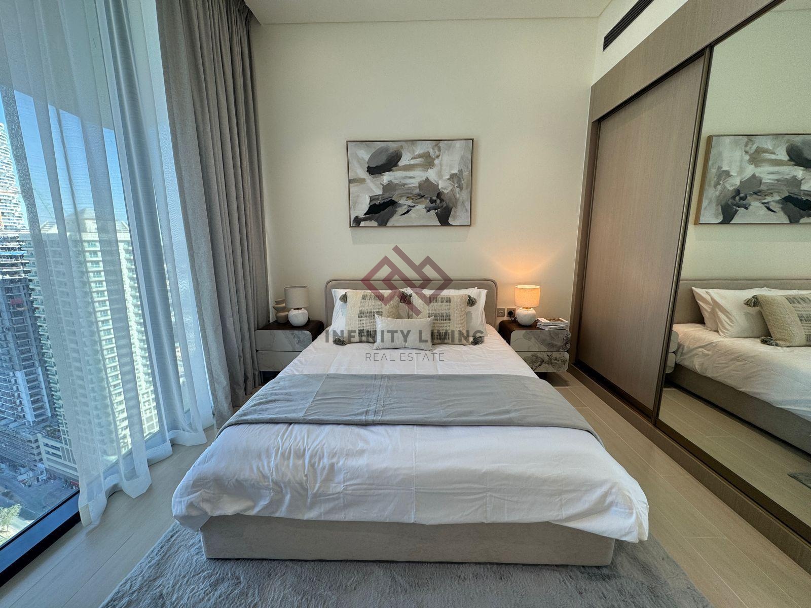 Furnished Apartment |12 Cheque available | high floor