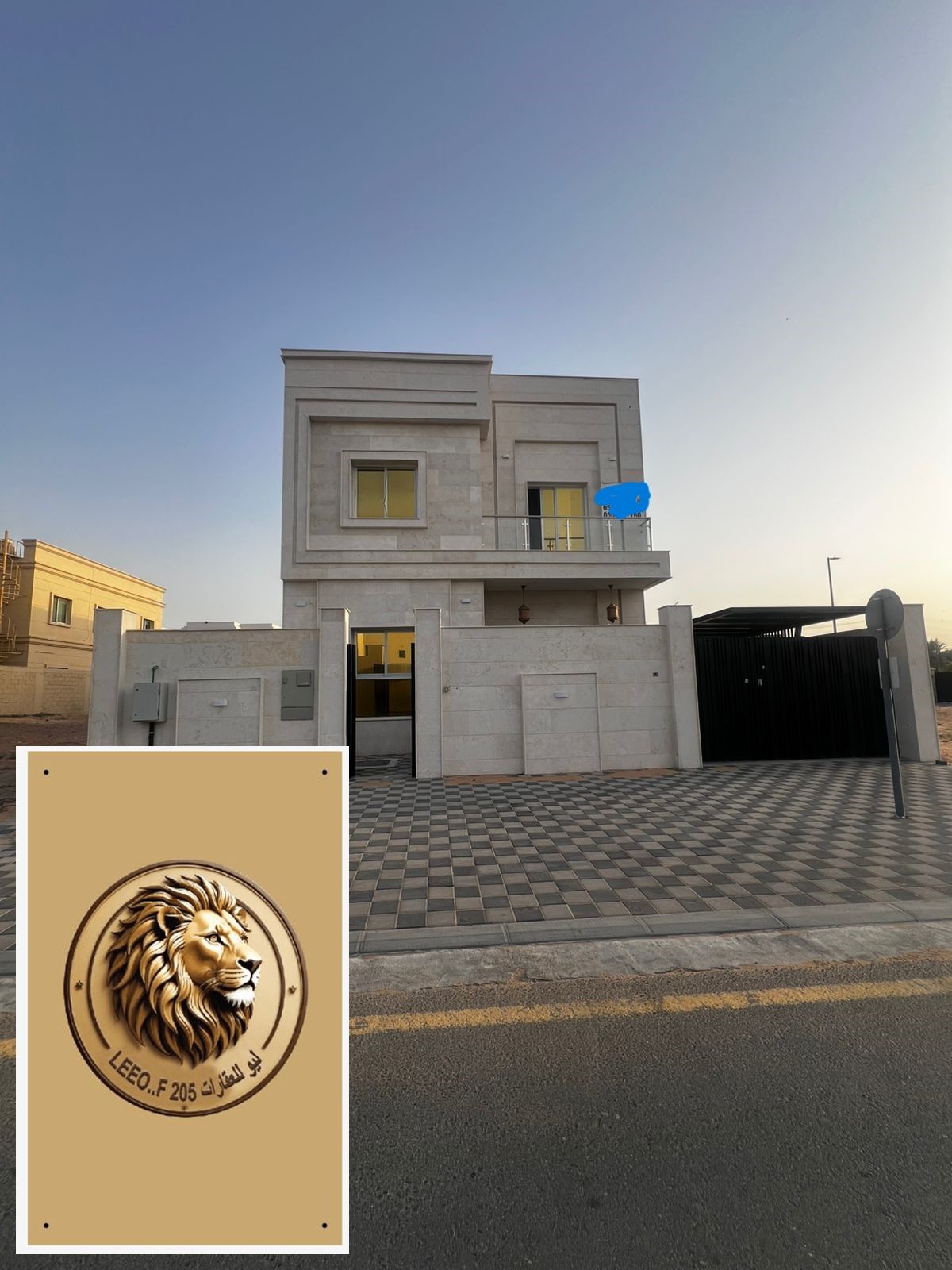 A distinctive villa in Al Yasmin area – elegant design with an outdoor seating area and waterfalls A wonderful opportunity to live in a villa with di