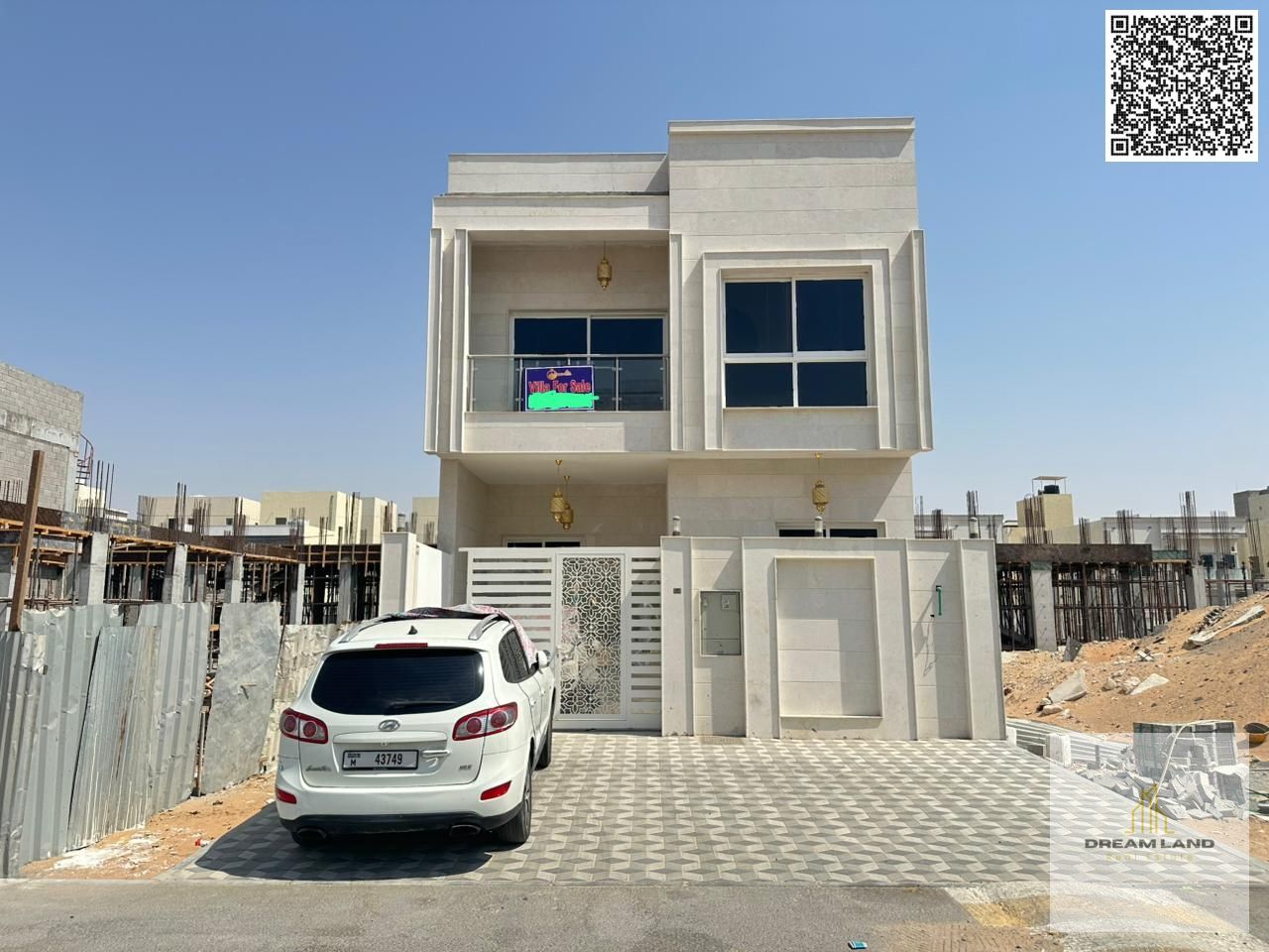 one of Ajman's most luxurious villas, built and finished to a super deluxe standard, w