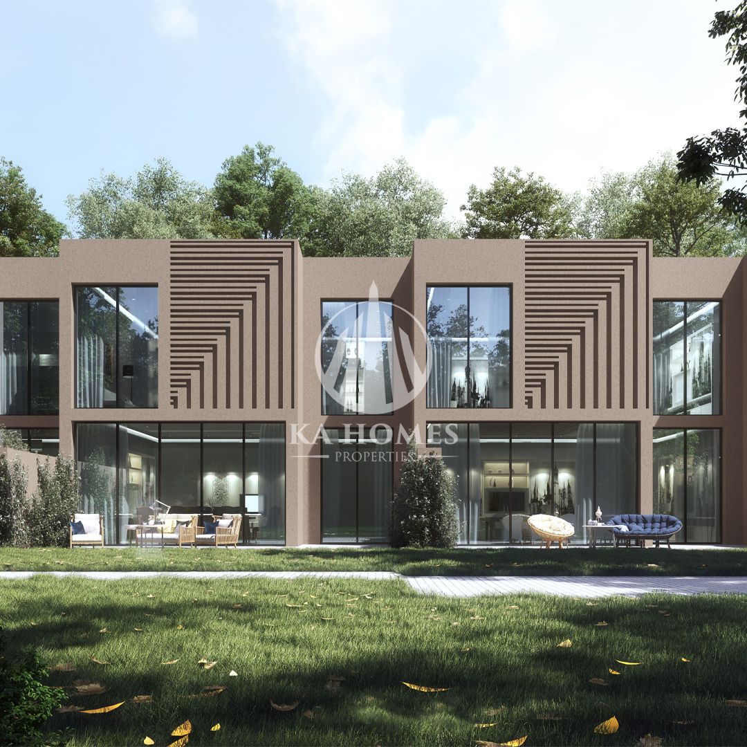 5% down payment + flexible payment plan from developer Modern design and private garden Natural views and open spaces for family