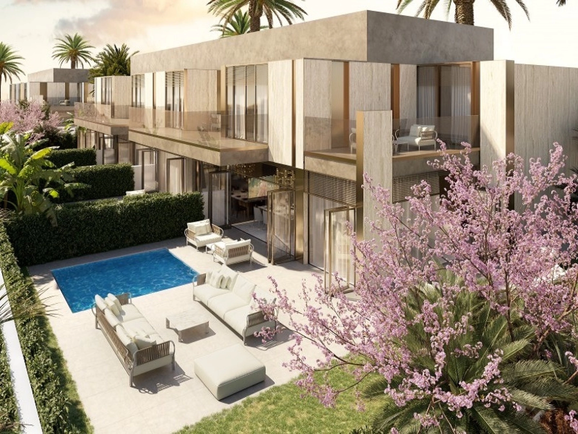 Corner Unit | Single Row | Elie Saab Villa
