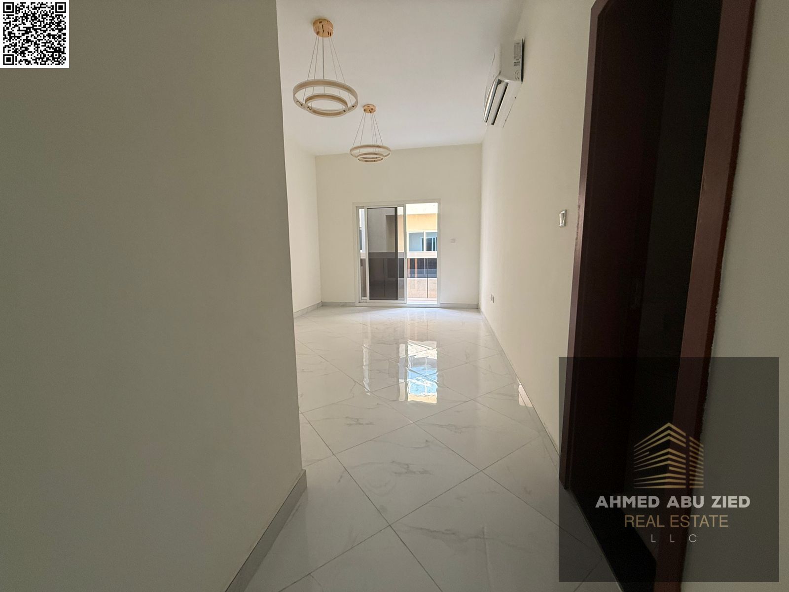 The best and most beautiful one-bedroom apartment for annual rent - first occupancy - 1 bedroom - 2 bathrooms - balcony - one month free - directly on