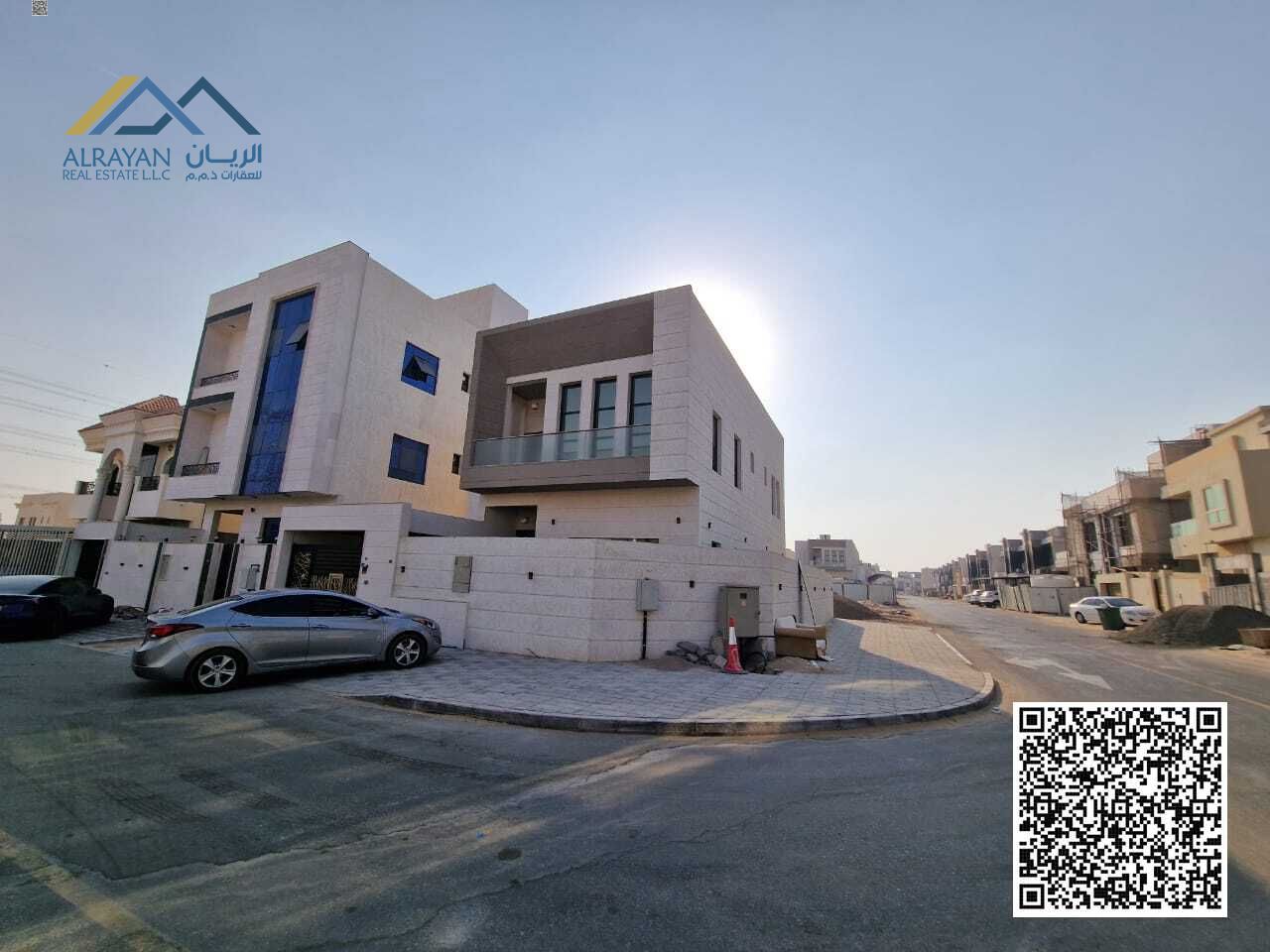 A unique residential opportunity: Villa for sale in Al Yasmin, Ajman Luxury villa for sale, suitable for residential or investment purposes – 2 f