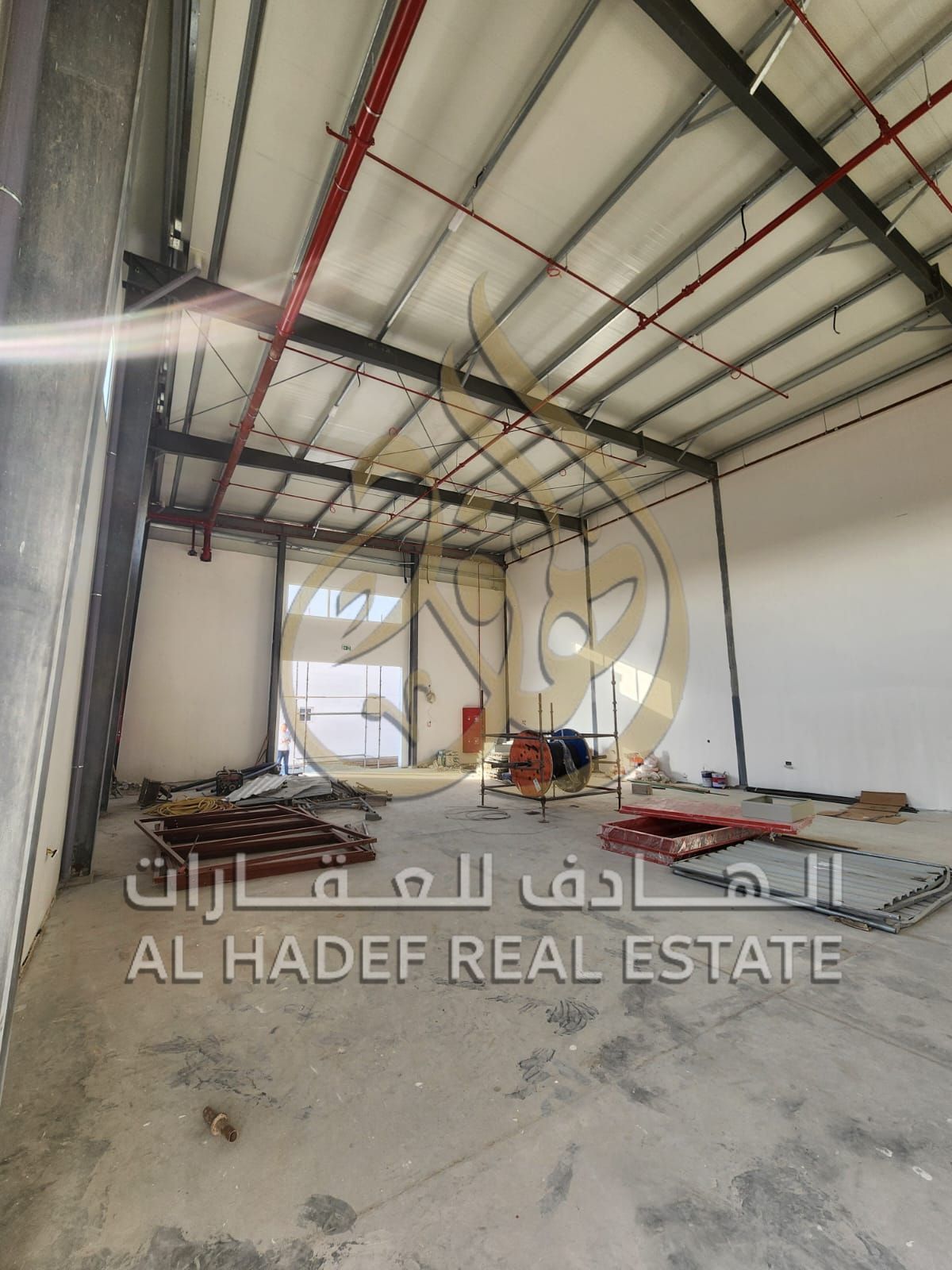 For Rent in Al Sajaa – Brand New Warehouse A fantastic investment opportunity! Brand new, unused warehouse ready for immediate use, with a total a