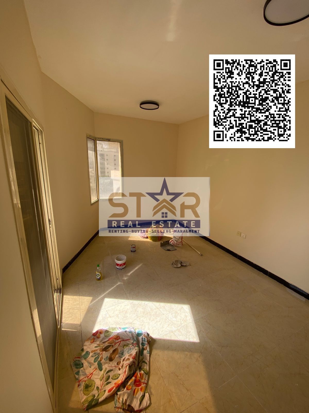 1 bedroom and living room, 2 bathrooms with 2 balconies, Al Nuaimiya 3, annual rent in Ajman