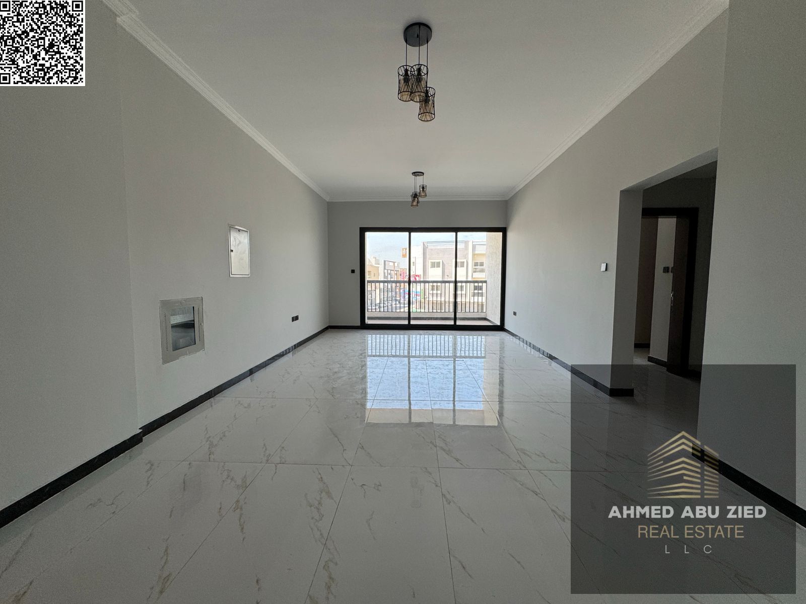 Largest and most beautiful two-bedroom apartment for annual rent - Two master bedrooms - Three bathrooms - Excellent living room - Balcony - Super del