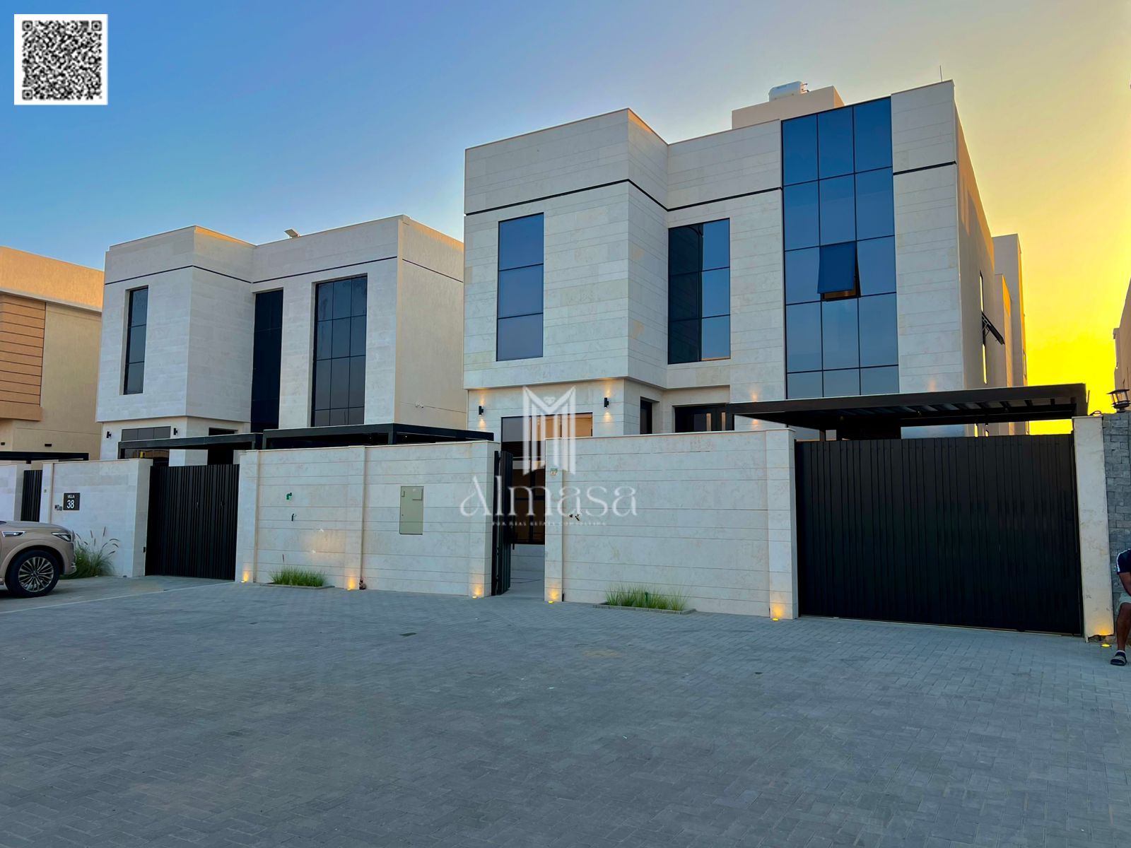 Own a villa at a special price. European design, luxurious finishes, prime location near Sheikh Mohammed Bin Zayed Road. Freehold ownership.